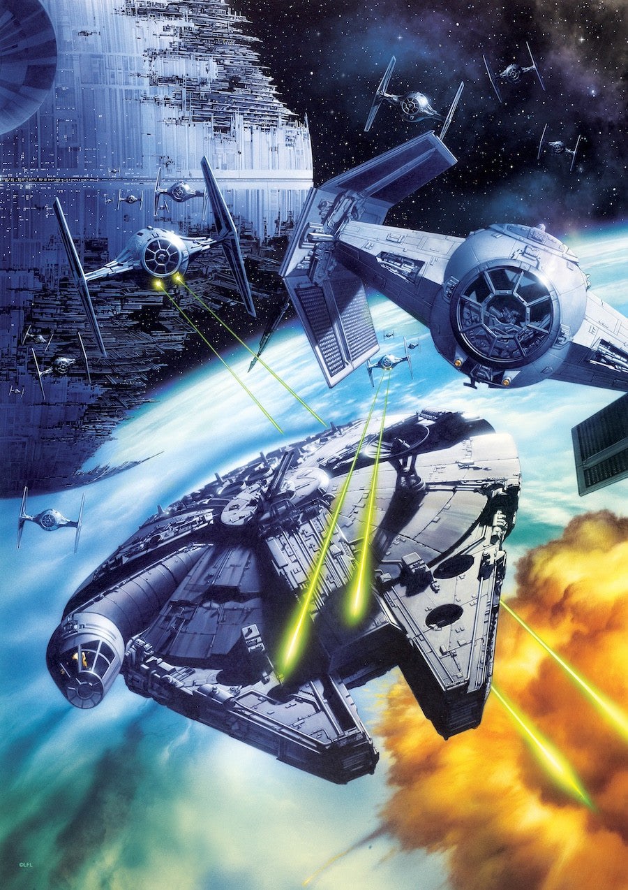 buffalo-games-star-wars-silver-select-puzzle-500-teile-falcon image 3