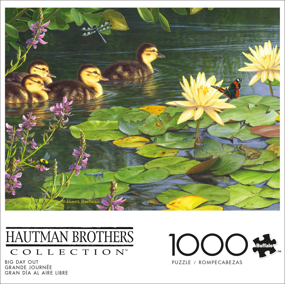 buffalo-games-hautman-big-day-out-1000-teile-puzzle-enten image 2