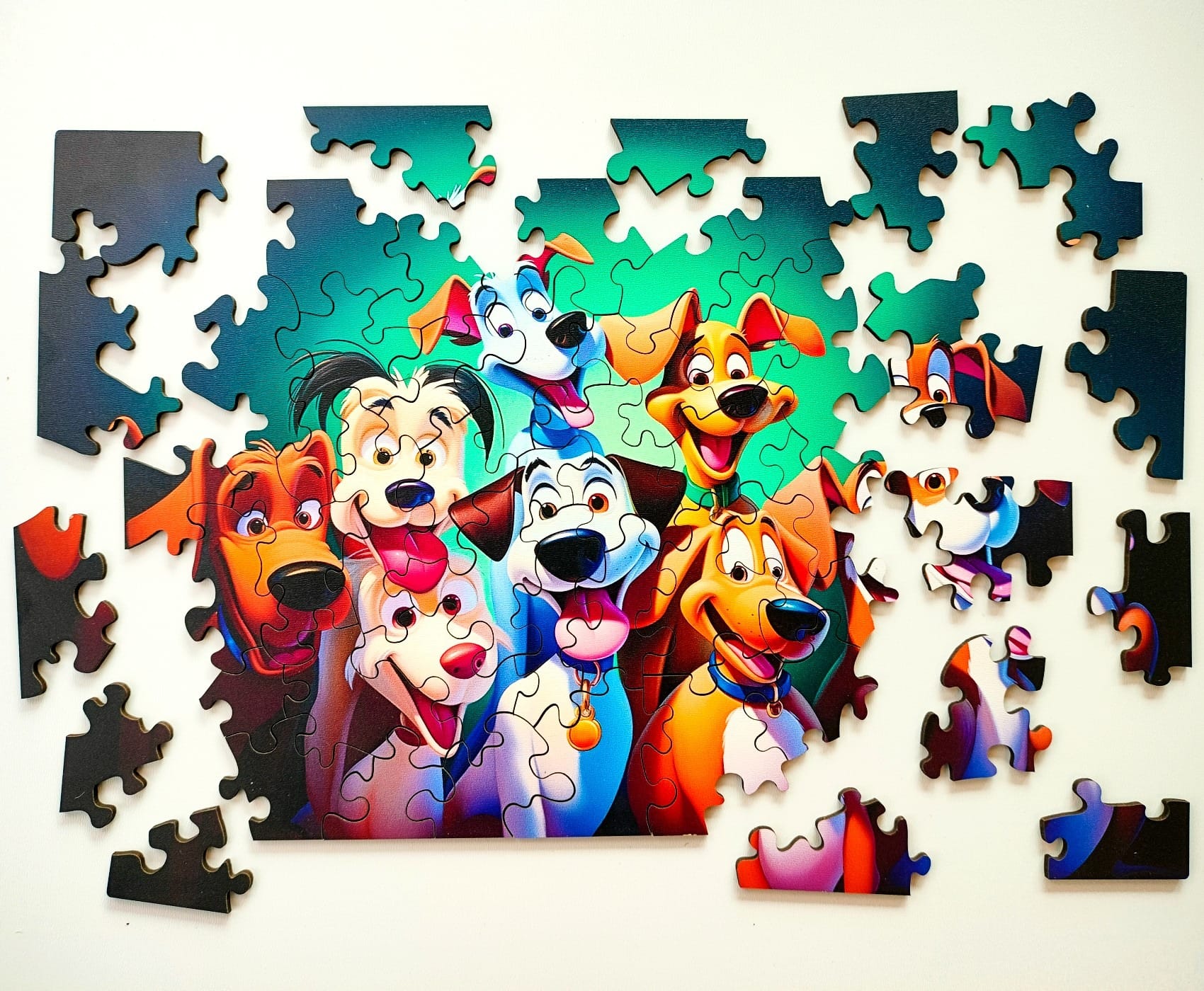 milliwood-dream-team-psy-holzpuzzle-50-teile-hunde image 2