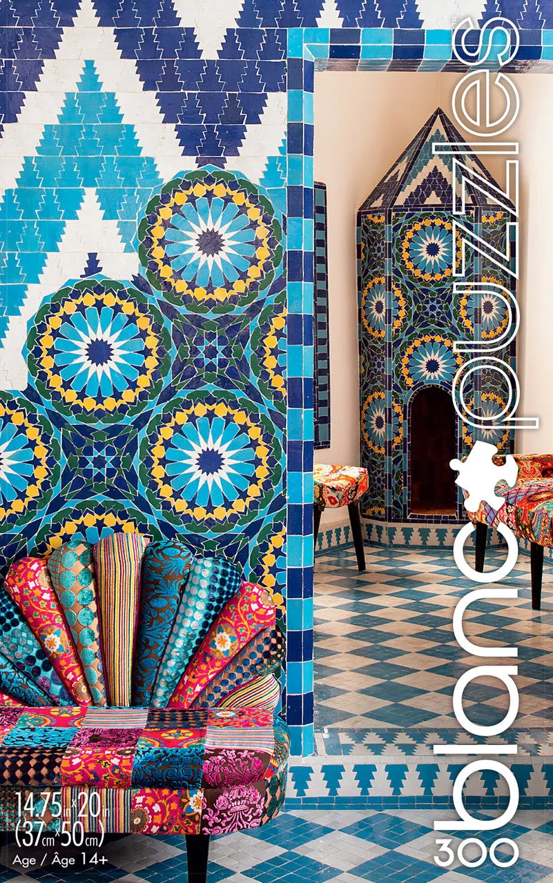 buffalo-games-blanc-moroccan-tiles-300-teile-puzzle-mosaik image 1