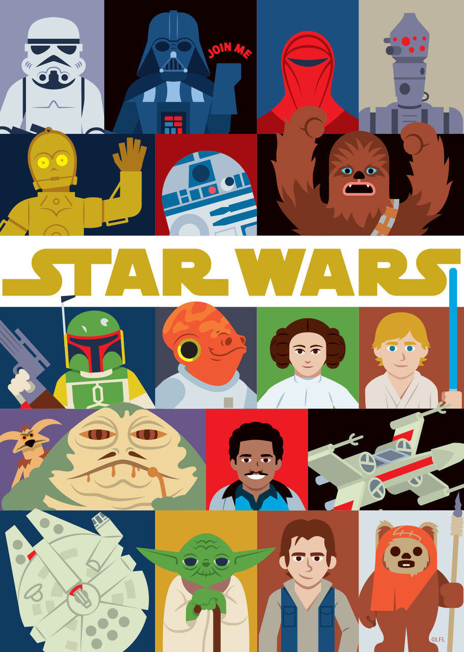 buffalo-games-star-wars-join-me-100-teile-puzzle-collage image 4