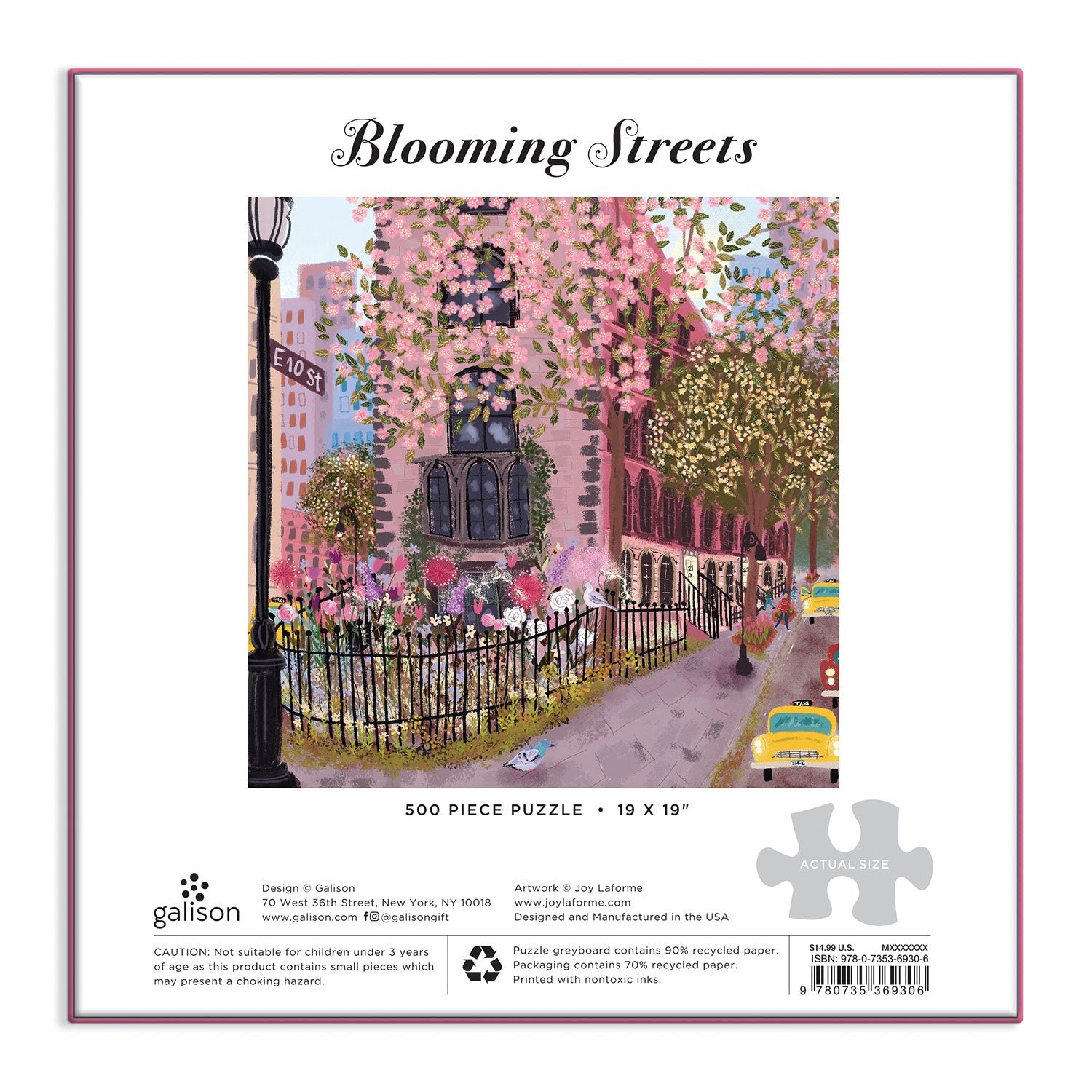 galison-blooming-streets-500-teile-puzzle-stadt-blumen image 4
