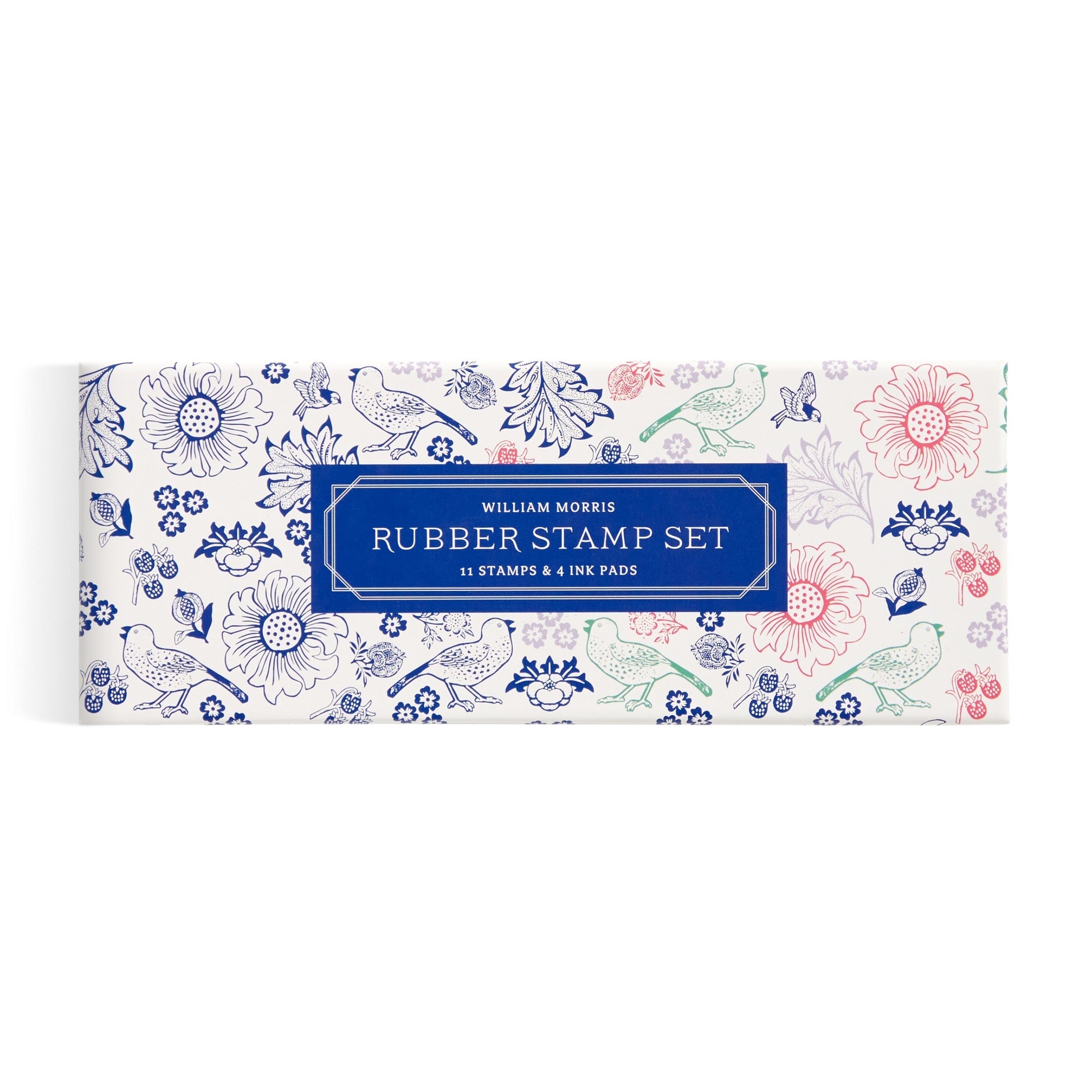 galison-william-morris-stempelset-holz-11-stempel-4-kissen image 2
