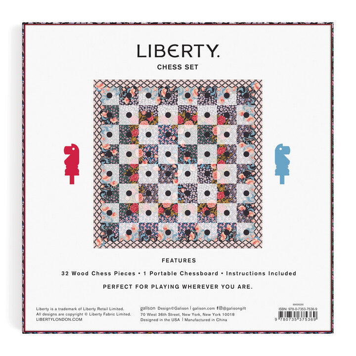 galison-liberty-anita-schachspiel-holz-steckbar-floral image 4