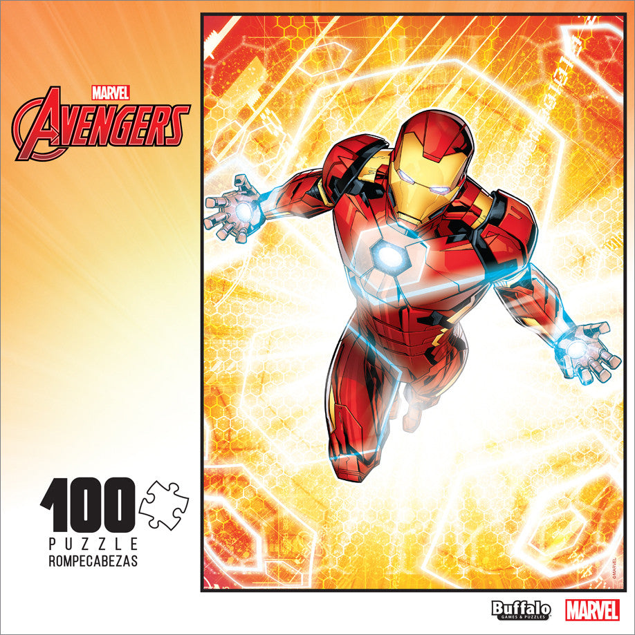 buffalo-games-marvel-iron-man-puzzle-100-teile-kinder image 2