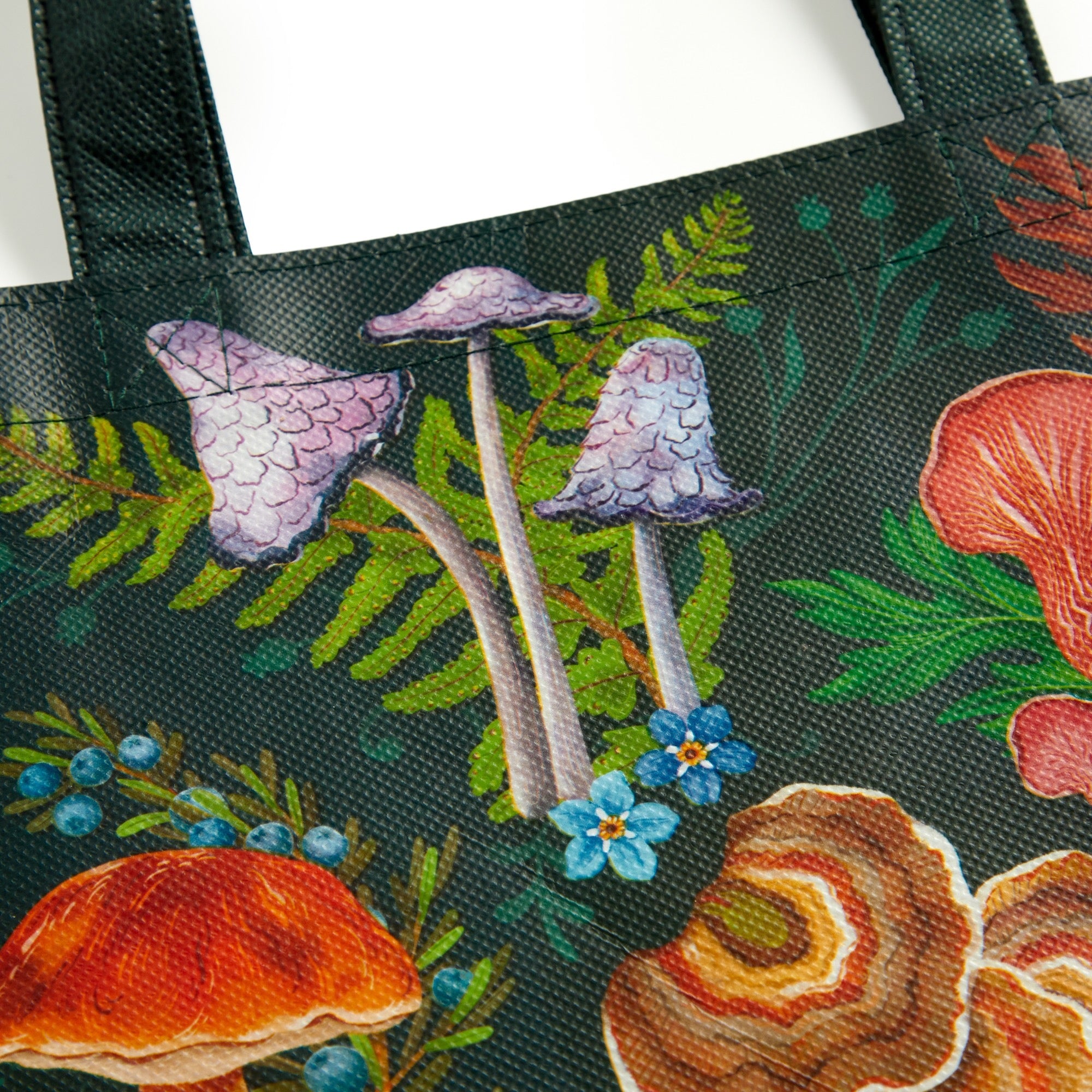 galison-world-of-mushrooms-einkaufstasche-pilze-stoff image 3