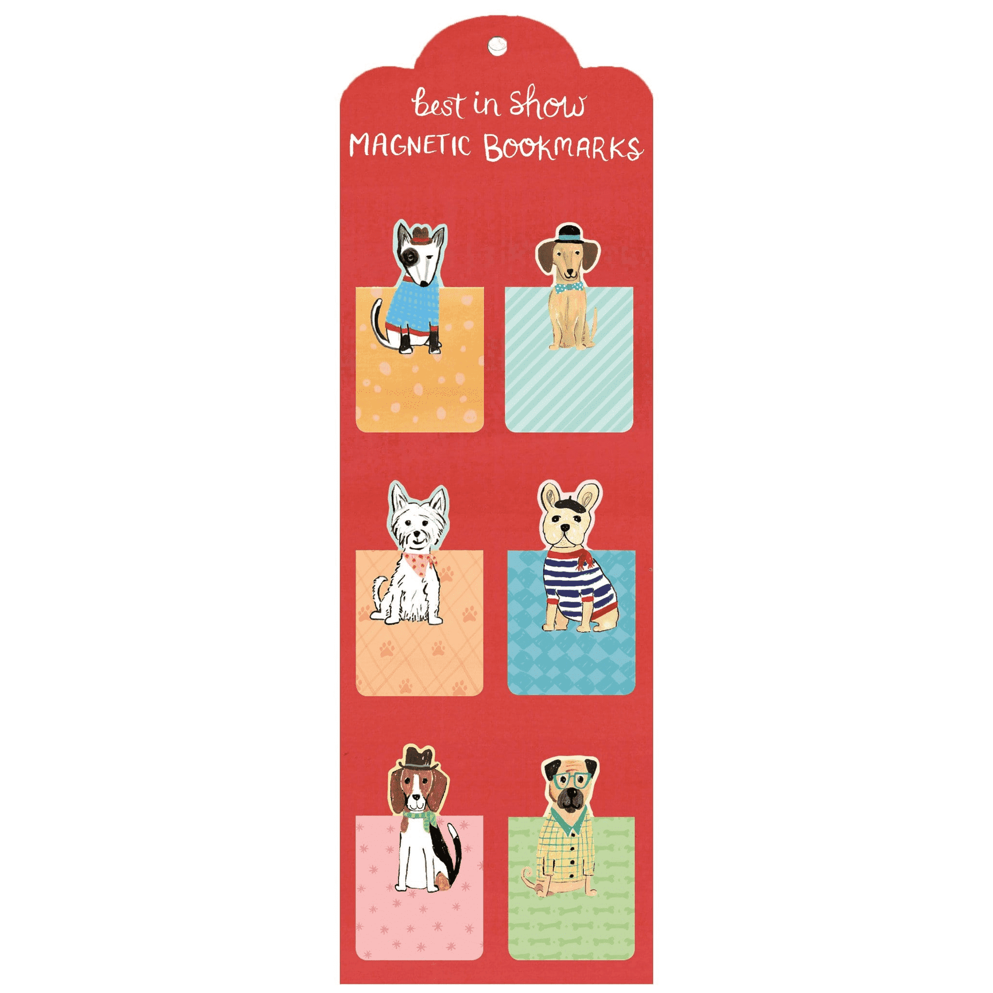 galison-best-in-show-magnetlesezeichen-hunde-6er-set image 1