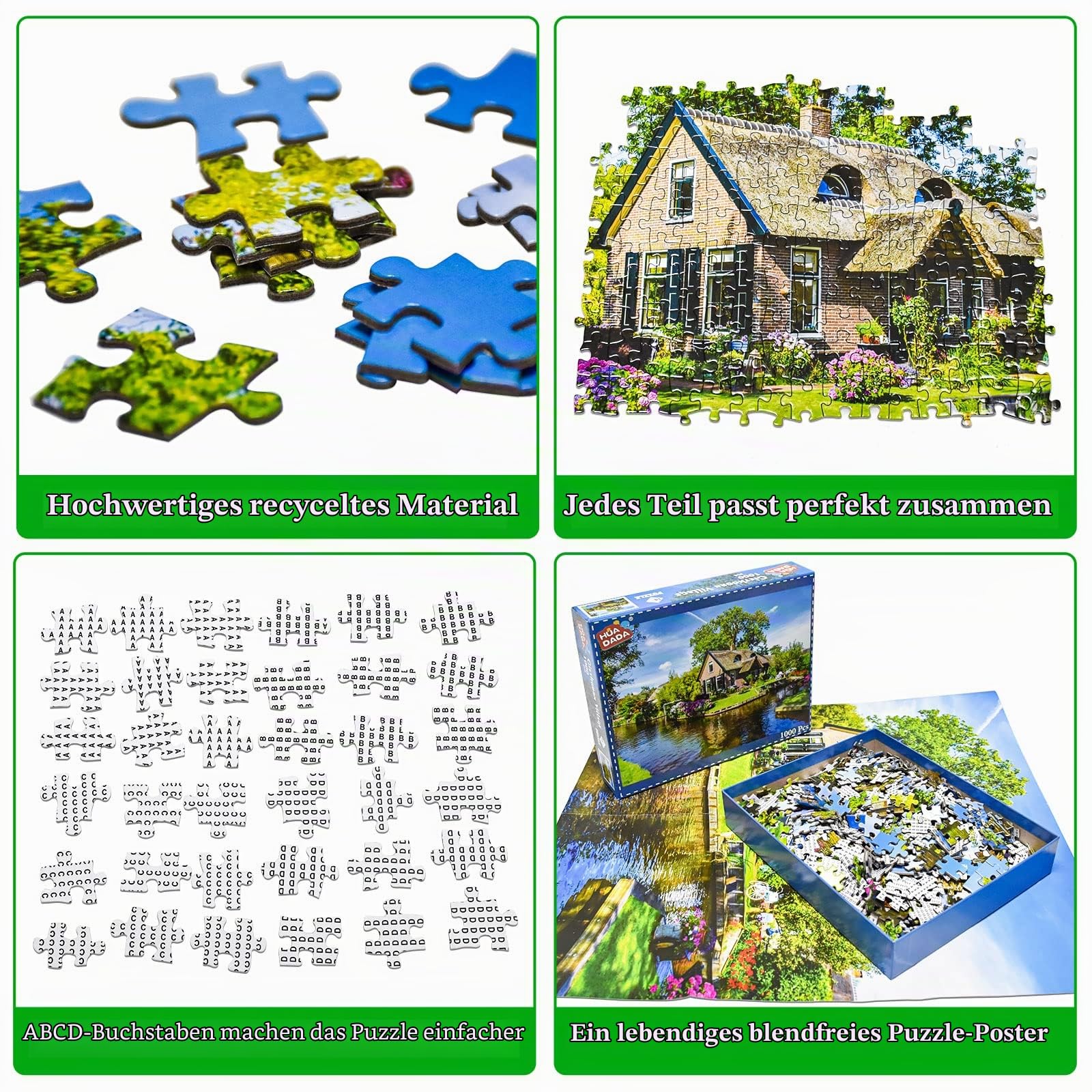 huadada-giethoorn-village-1000-teile-puzzle-70x50-cm image 2