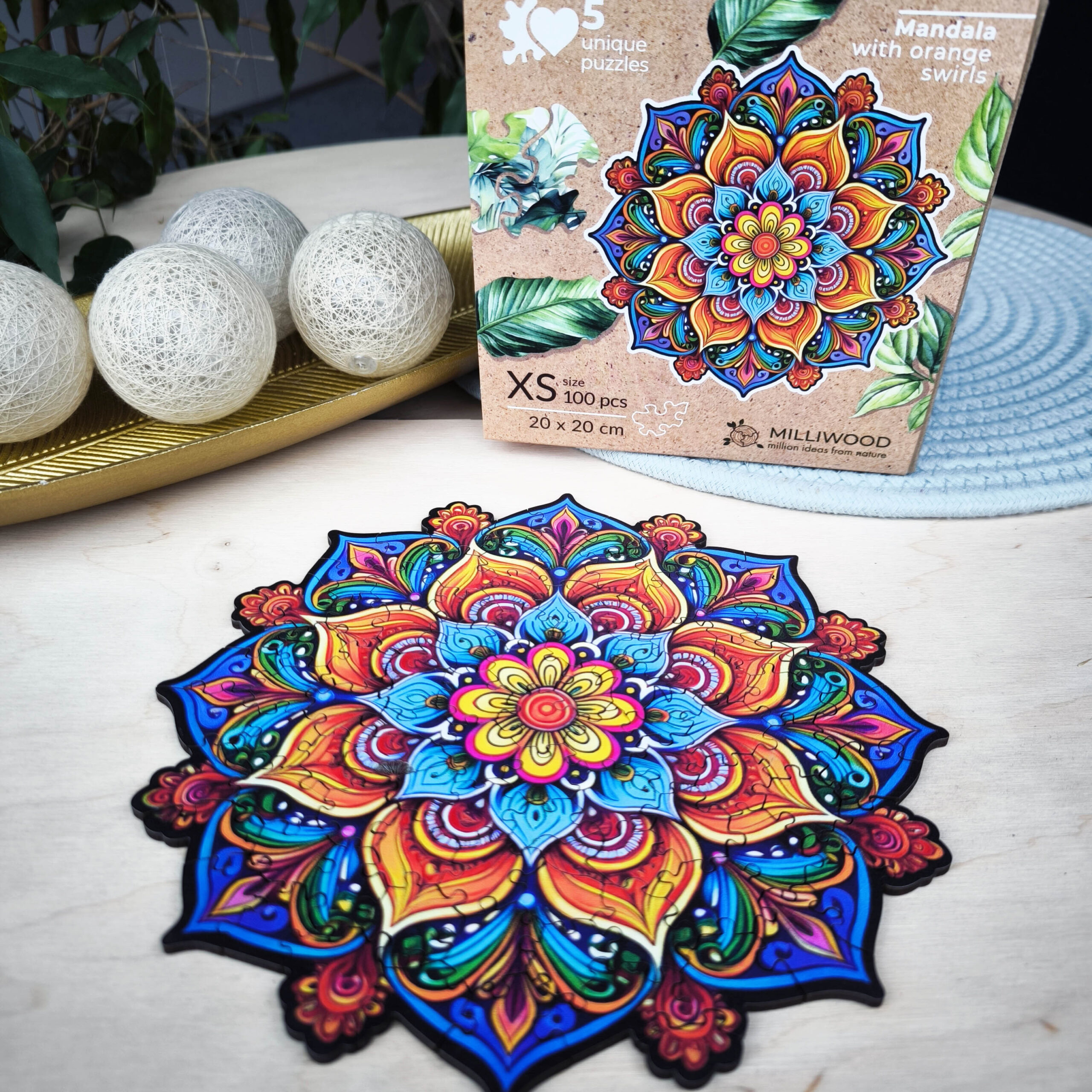 milliwood-peace-and-harmony-mandala-radosci-holzpuzzle-100-teile image 7