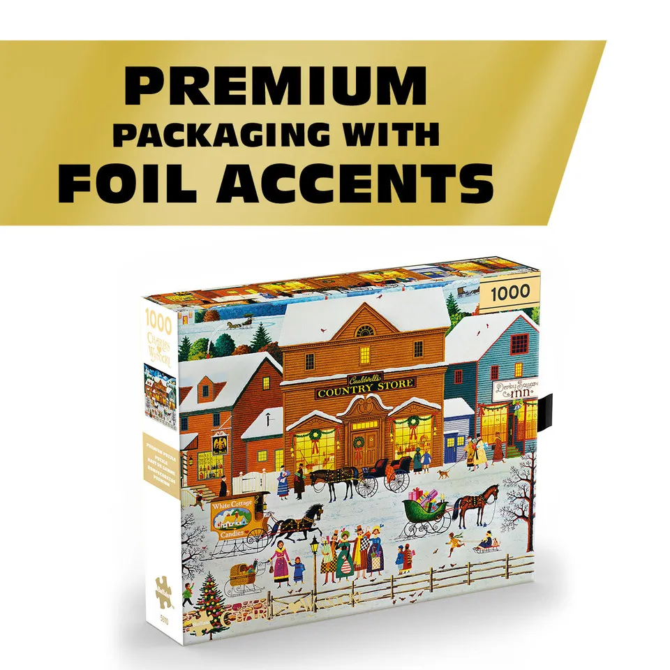 buffalo-games-wysocki-cauldwell-s-country-store-puzzle-1000-teile-winter image 1