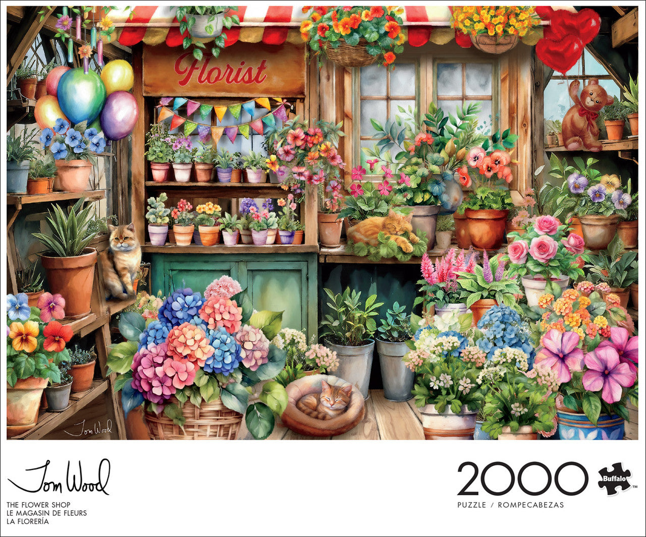 buffalo-games-the-flower-shop-2000-teile-puzzle-blumen image 2