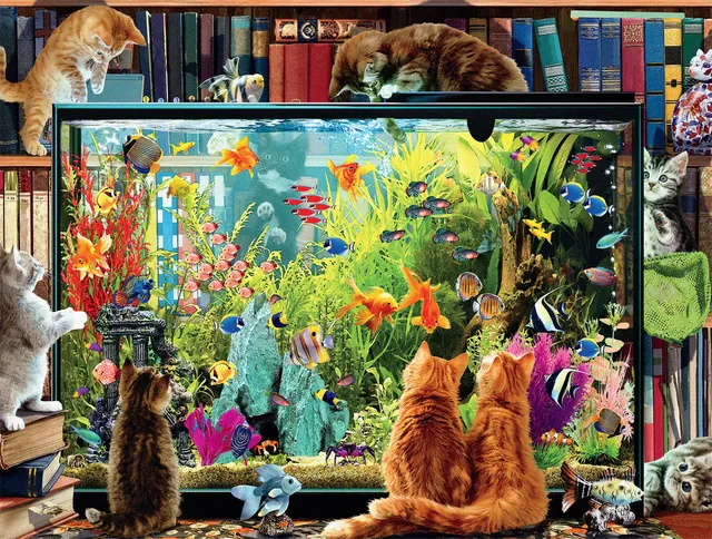 buffalo-games-kitten-distraction-750-teile-puzzle-katzen image 1