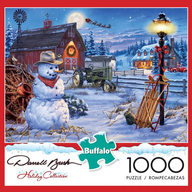 buffalo-games-darrell-bush-country-christmas-puzzle-1000teile-weihnachten image 1