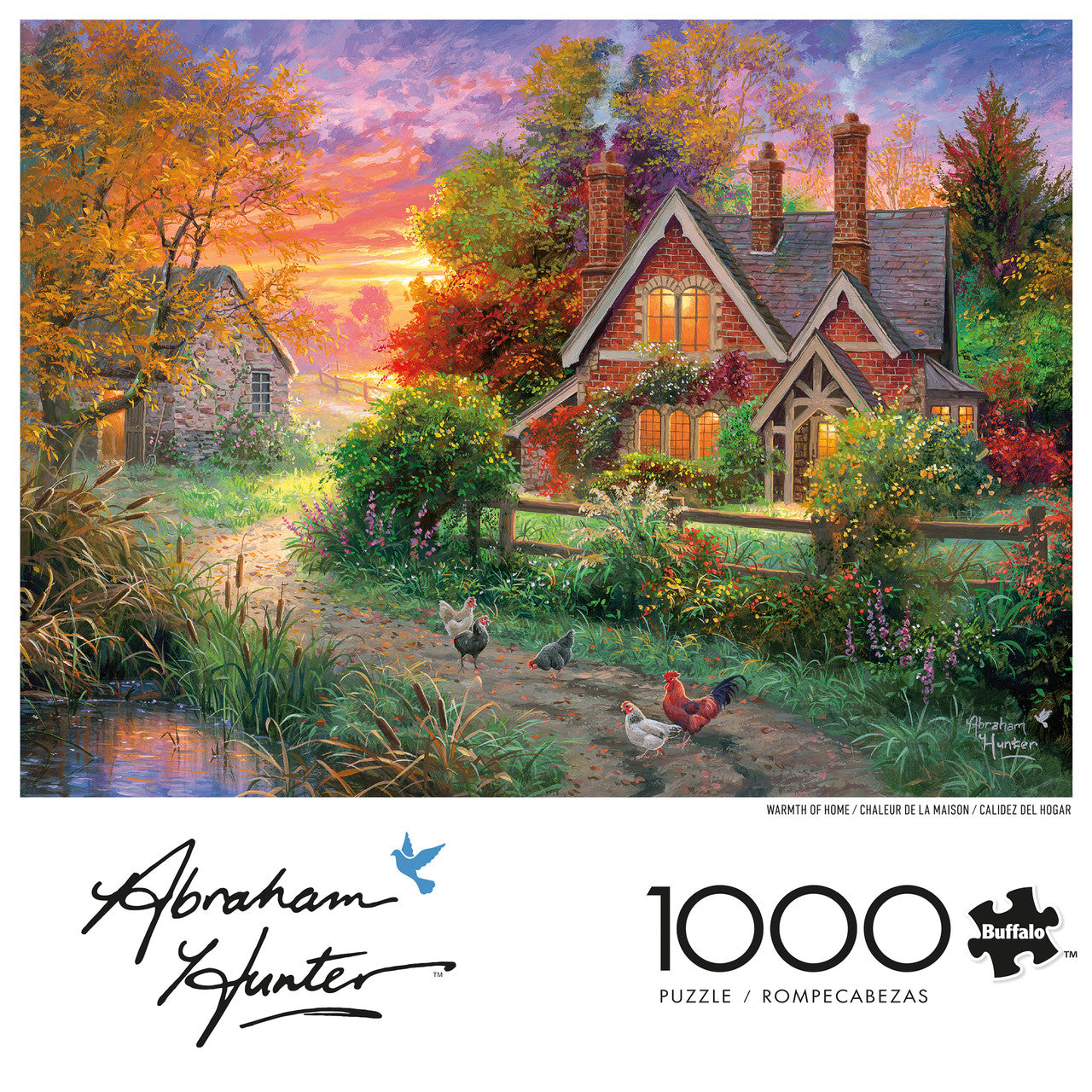 buffalo-games-abraham-hunter-warmth-of-home-puzzle-1000-teile-h-tte image 2