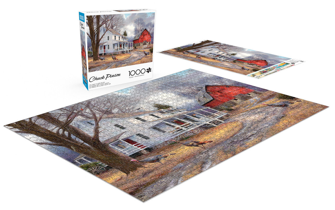 buffalo-games-the-way-it-used-to-be-puzzle-1000-teile-bauernhof image 3