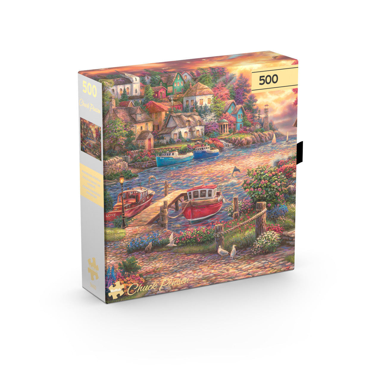 buffalo-games-gold-this-side-of-the-sea-500-teile-puzzle-leuchtturm image 3