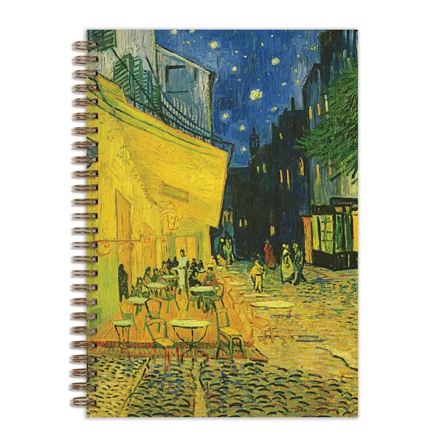 galison-van-gogh-terrasse-notizbuch-liniert-160-seiten image 1