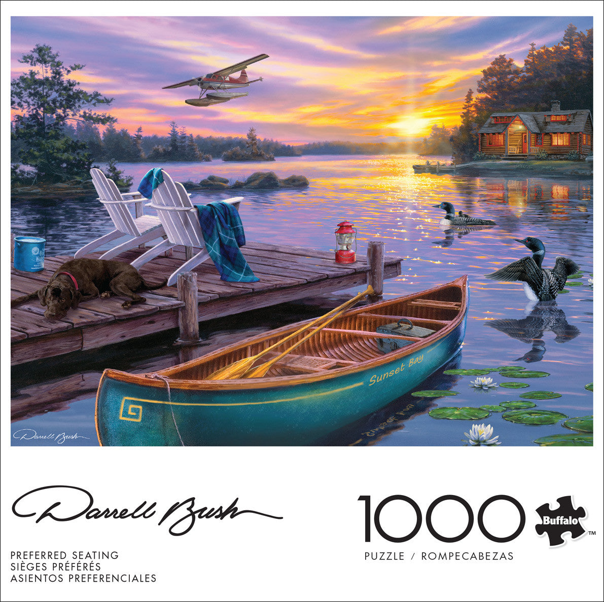 buffalo-games-darrell-bush-preferred-seating-puzzle-1000-teile image 2
