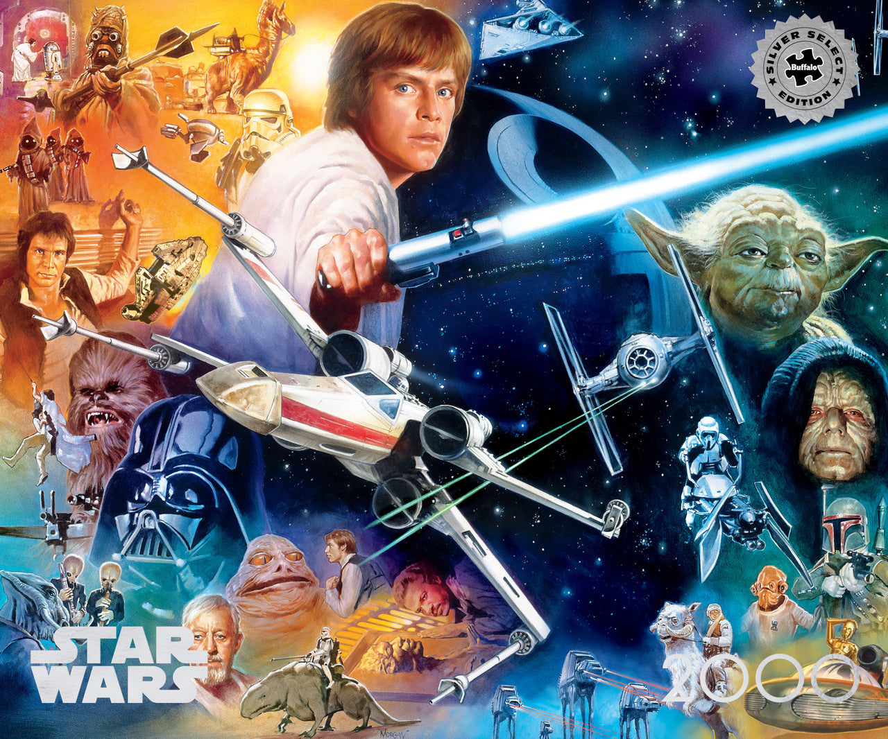 buffalo-games-star-wars-the-force-is-strong-puzzle-2000-teile image 2