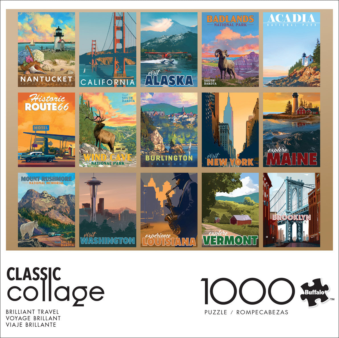 buffalo-games-jigsaw-puzzles-brilliant-travel-1000-teile-puzzle-reise image 2