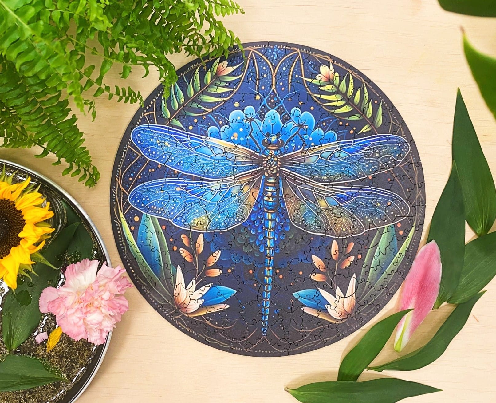 milliwood-peace-harmony-libelle-holzpuzzle-206-teile image 5