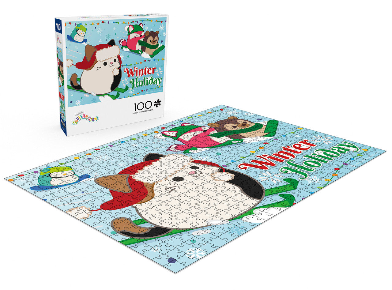 buffalo-games-squishmallow-winter-holiday-100-teile-puzzle-schnee image 4