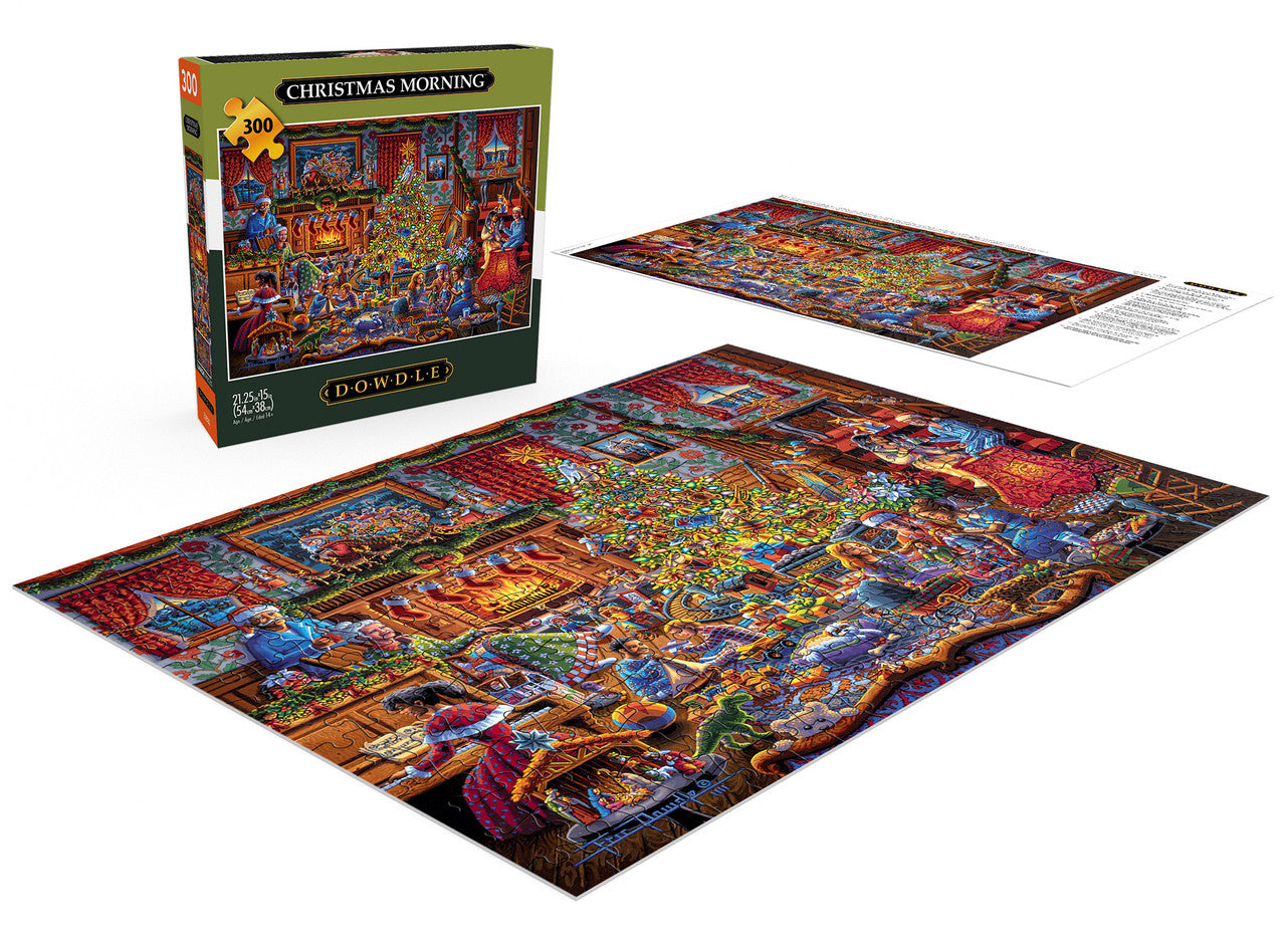 buffalo-games-eric-dowdle-christmas-morning-puzzle-300-teile-weihnachten image 4