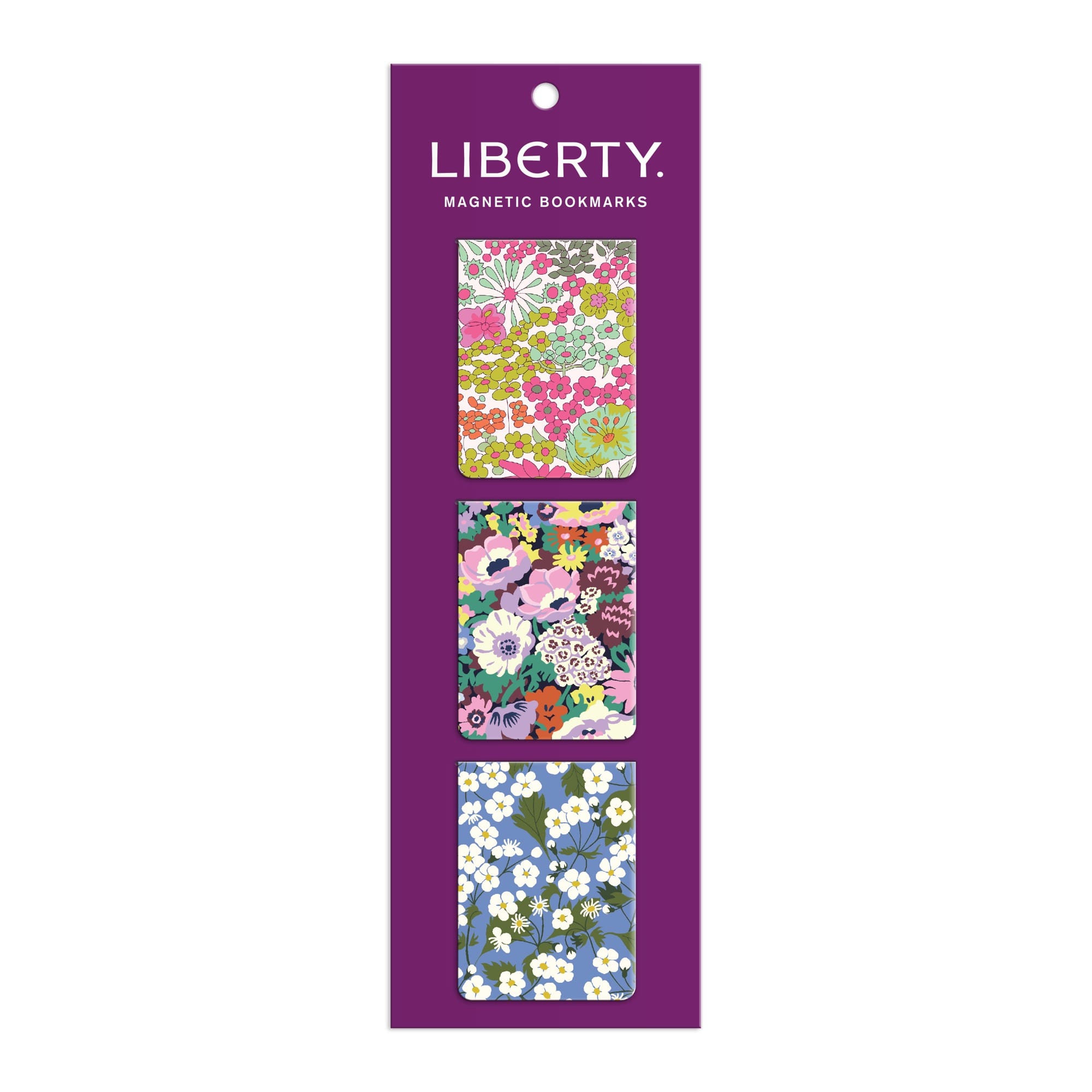galison-liberty-magnetlesezeichen-3er-set-blumen image 1