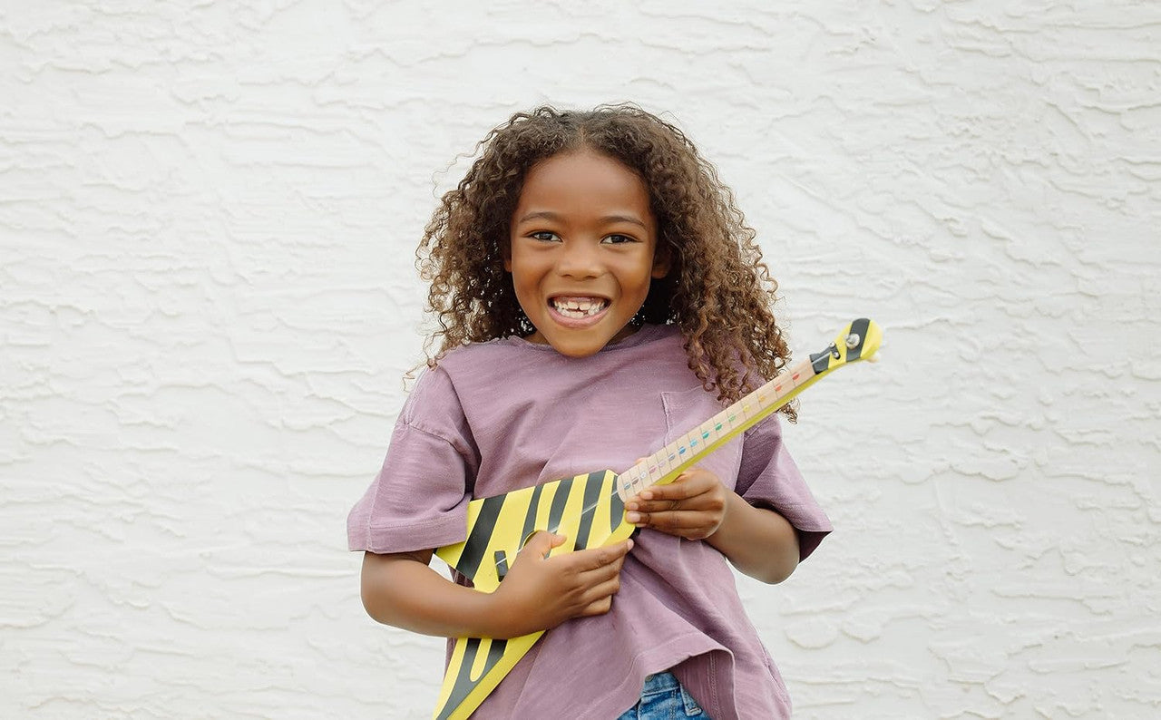 buffalo-games-tinkertar-flying-v-gitarre-kinder-1-saitig image 5