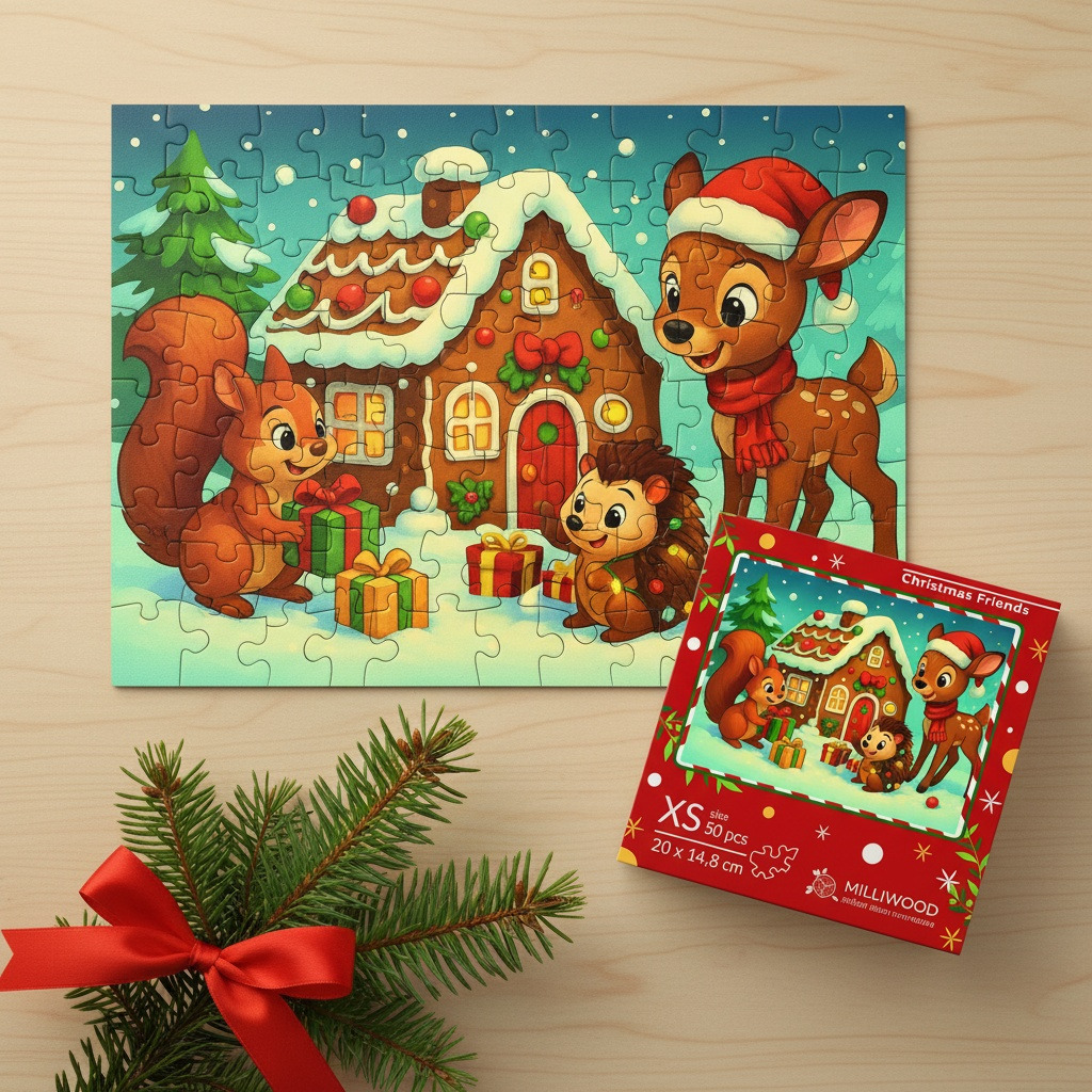 milliwood-christmas-holzpuzzle-weihnachtsfreunde-50-teile-kinder image 4