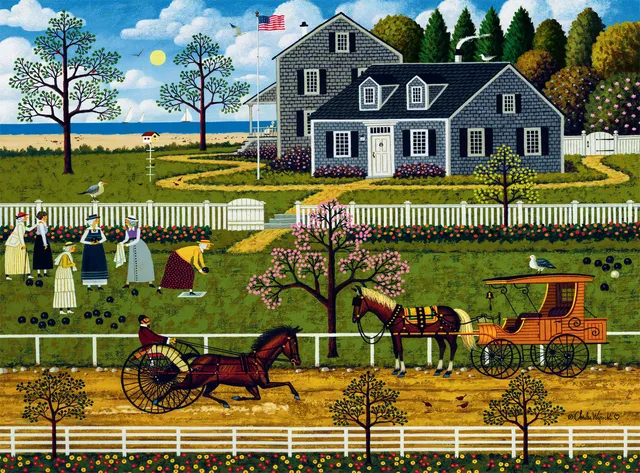buffalo-games-boccie-ladies-martha-s-vineyard-puzzle-1000-teile image 1