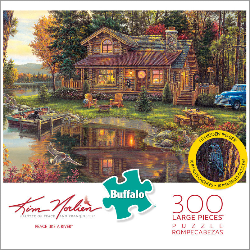 buffalo-games-peace-like-a-river-puzzle-300-teile-xxl image 1