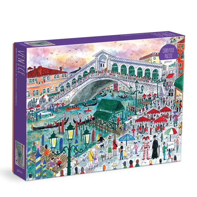 galison-michael-storrings-venice-1500-teile-puzzle-rialto-br-cke image 1