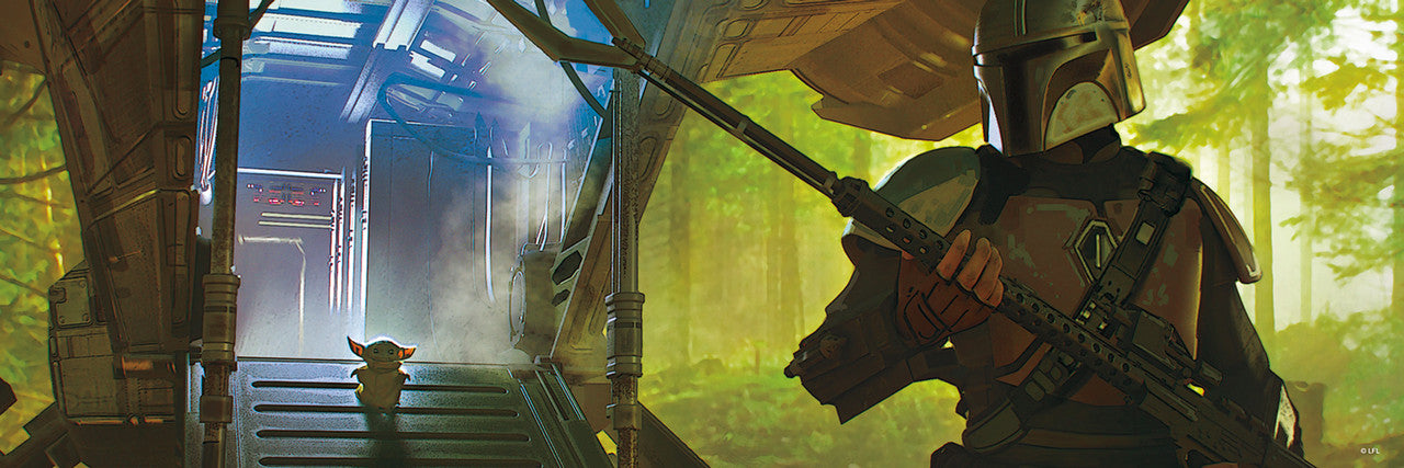 buffalo-games-star-wars-mandalorian-puzzle-4er-set-300-500 image 4