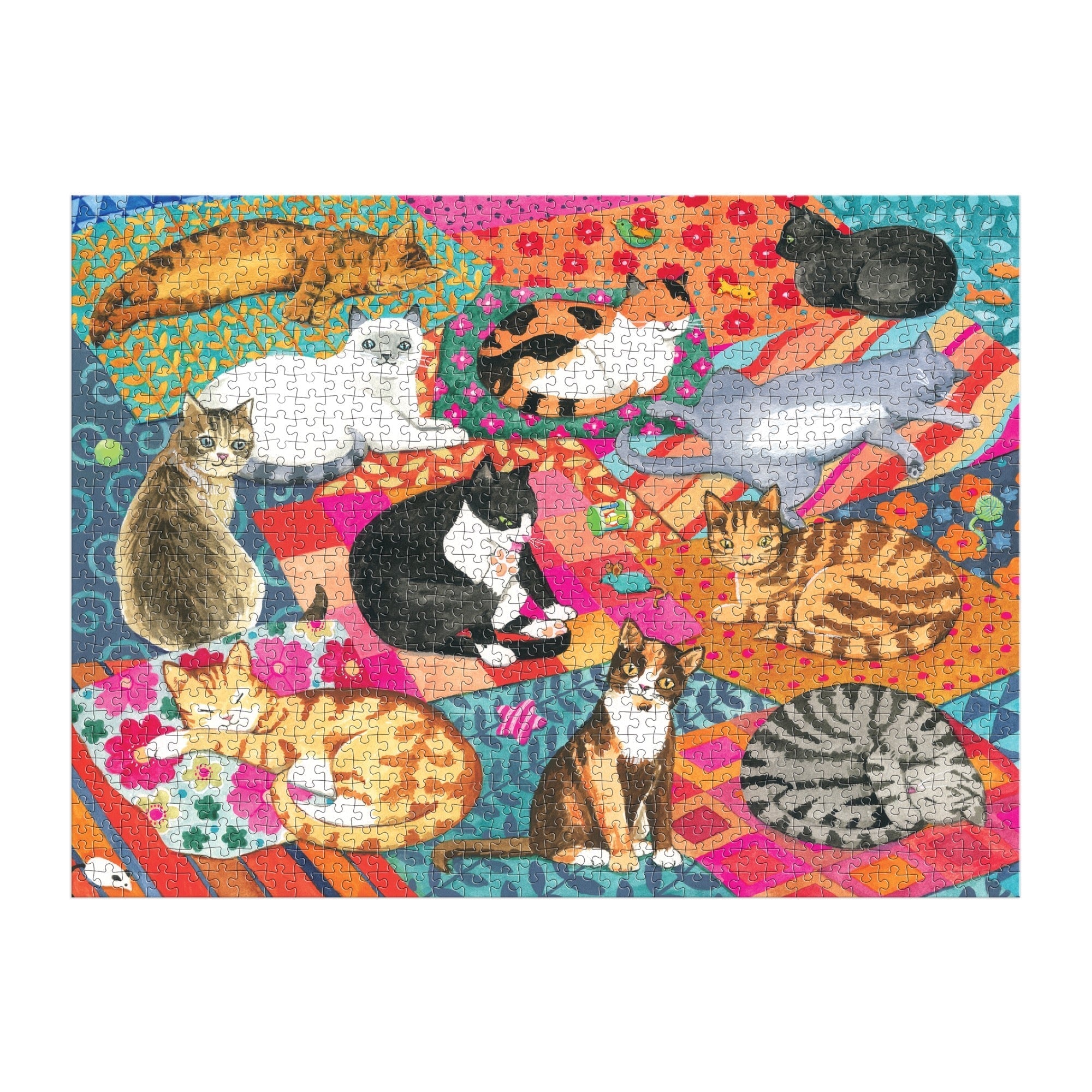 galison-lounging-cats-1000-teile-puzzle-katzen image 3