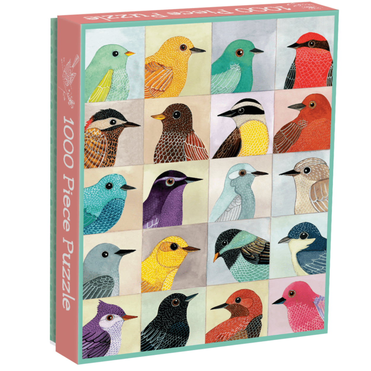 galison-avian-friends-1000-teile-vogel-puzzle image 1