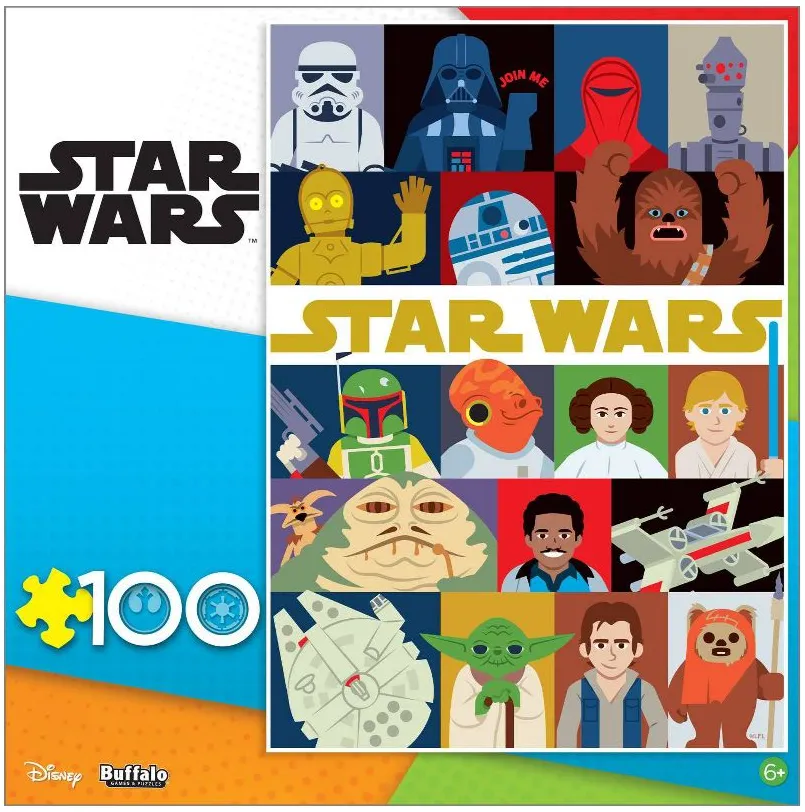 buffalo-games-star-wars-join-me-100-teile-puzzle-collage image 1
