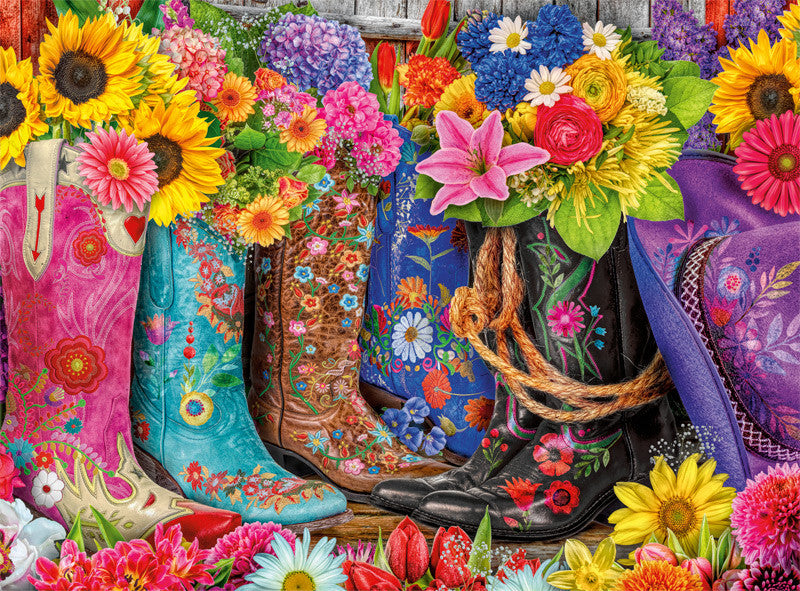 buffalo-games-country-life-cowgirl-colors-1000-teile-puzzle image 2
