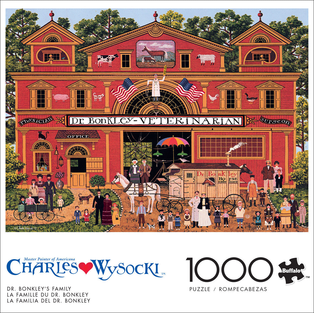 buffalo-games-wysocki-dr-bonkleys-family-1000-teile-puzzle image 2