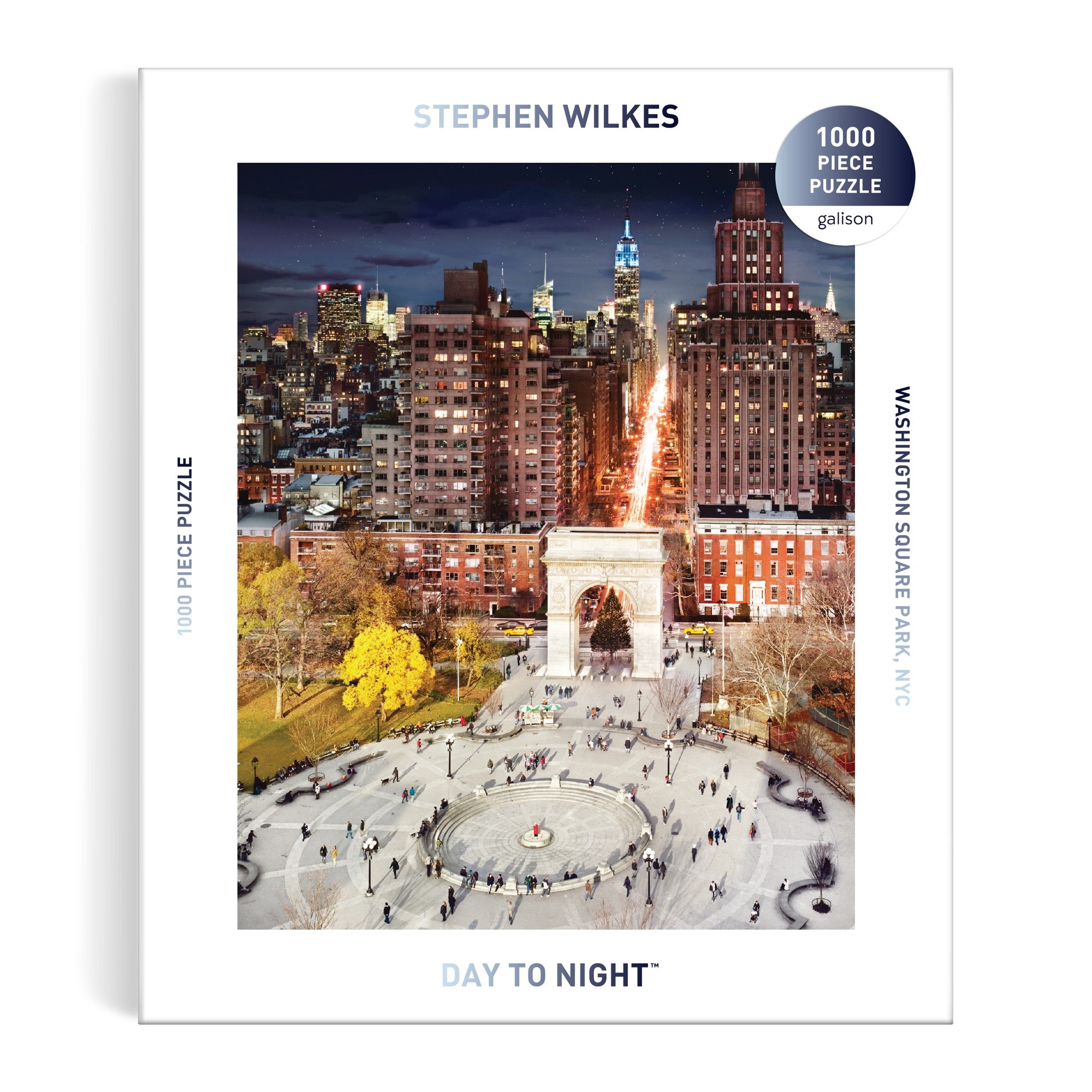 galison-day-to-night-washington-square-puzzle-1000-teile-nyc image 2