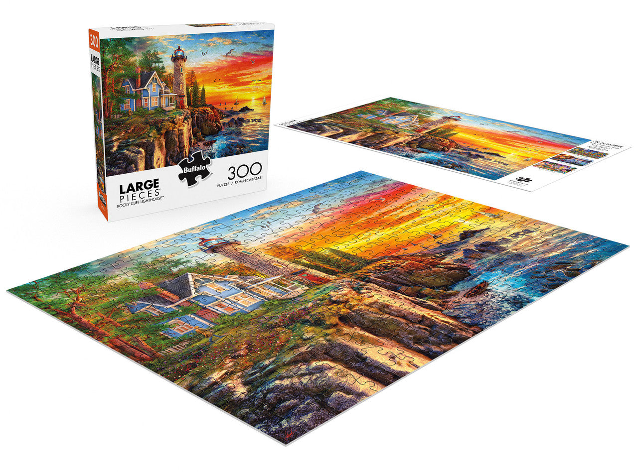 buffalo-games-rocky-cliff-lighthouse-puzzle-300-teile-leuchtturm image 5