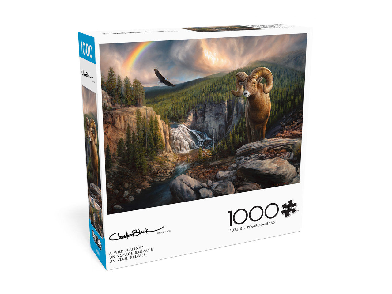 buffalo-games-black-a-wild-journey-1000-teile-puzzle image 3