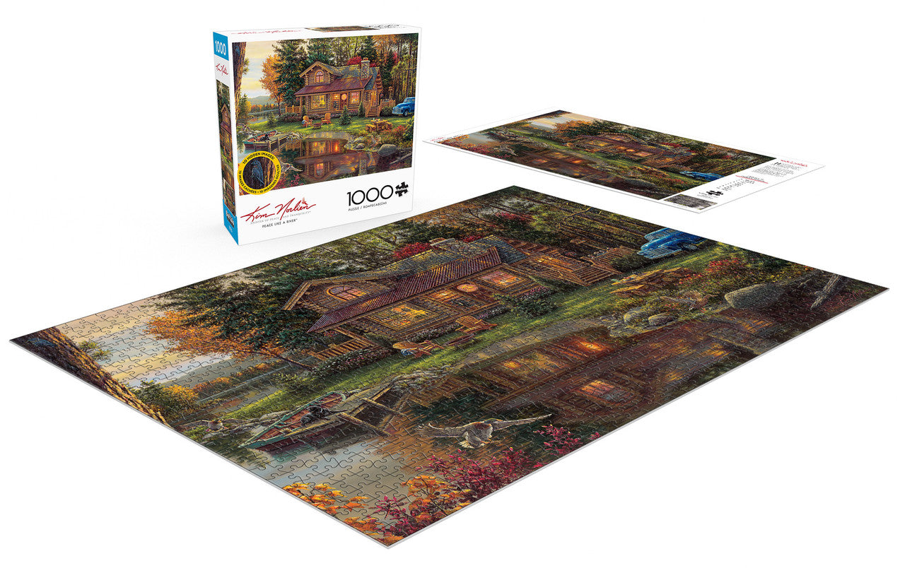 buffalo-games-kim-norlien-peace-like-a-river-1000-puzzle-tiere image 4