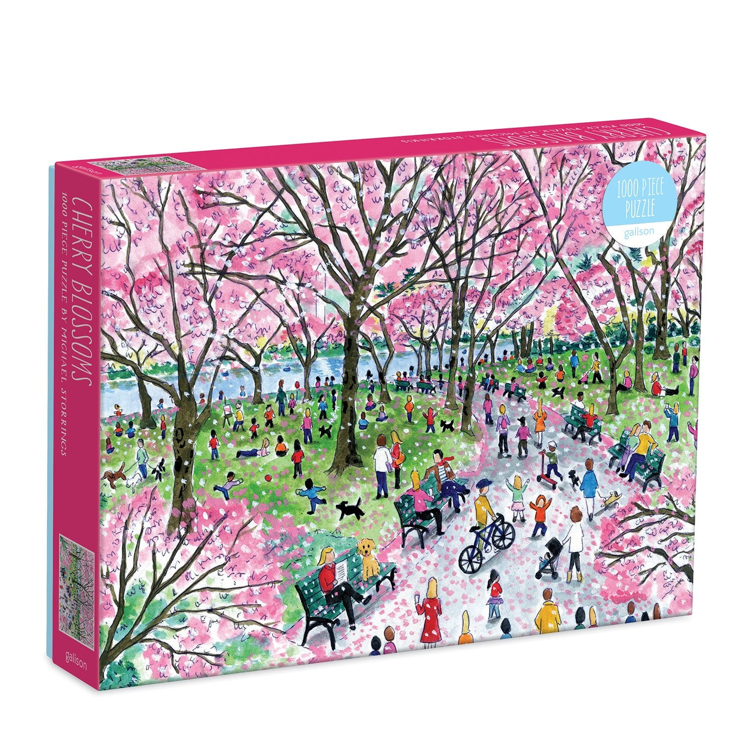 galison-michael-storrings-cherry-blossoms-puzzle-1000-teile image 1