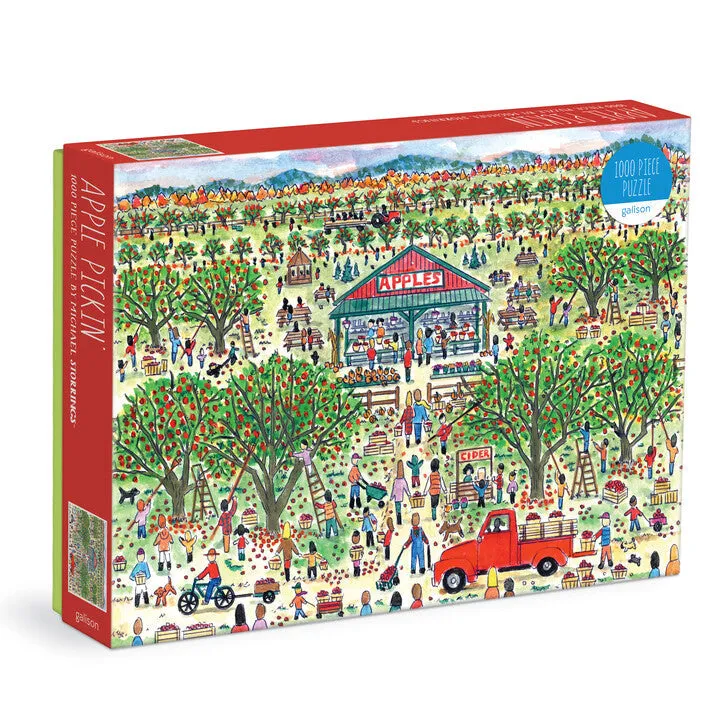 galison-michael-storrings-apple-pickin-1000-teile-herbstpuzzle image 1