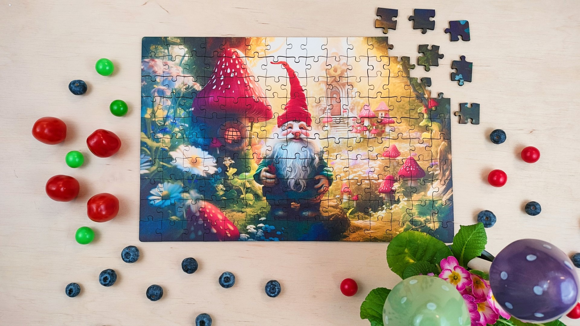 milliwood-secret-stories-dwarf-holzpuzzle-150-teile-zwerg image 3