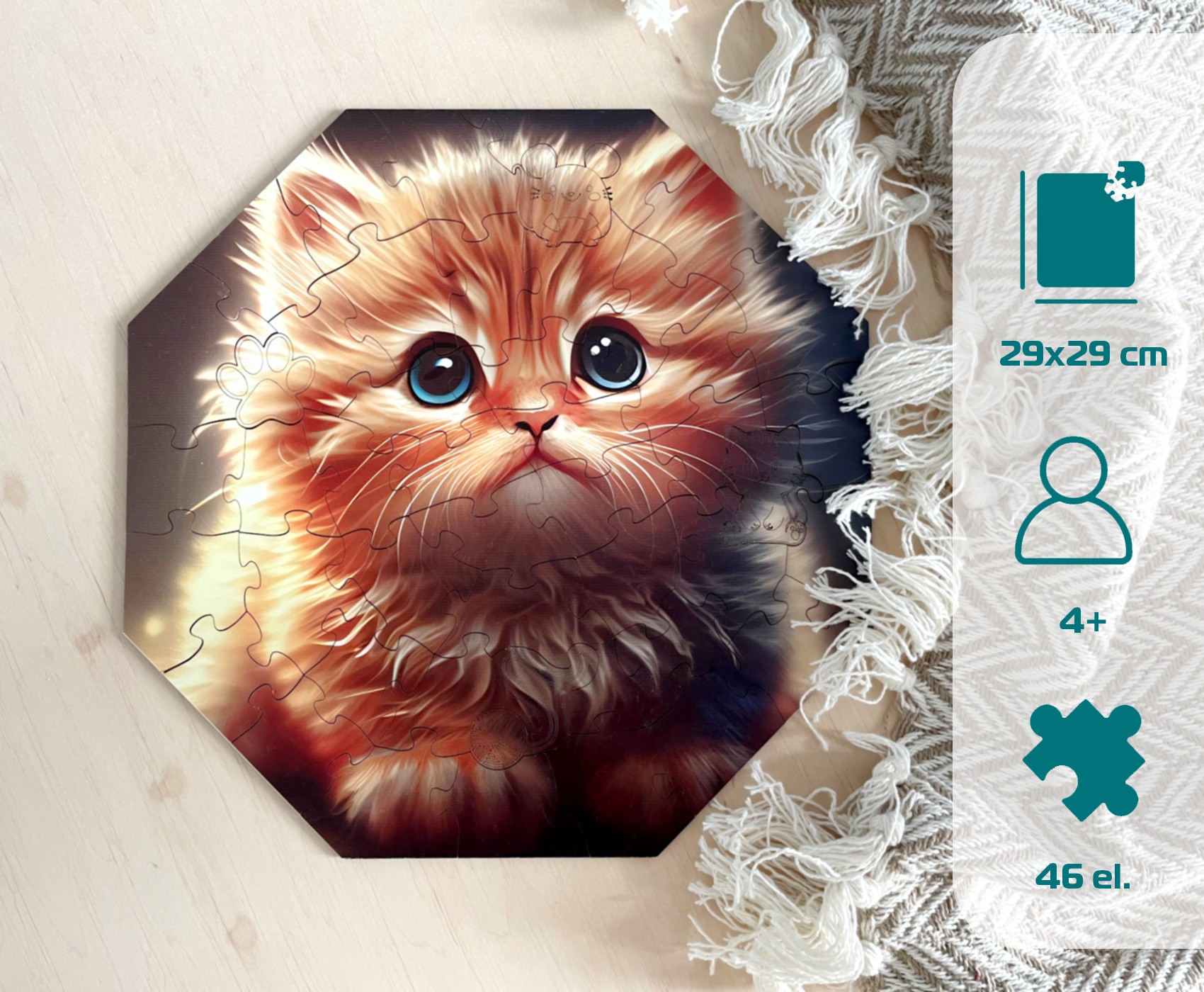 milliwood-hi-i-m-little-holzpuzzle-katze-cali-46-teile image 6