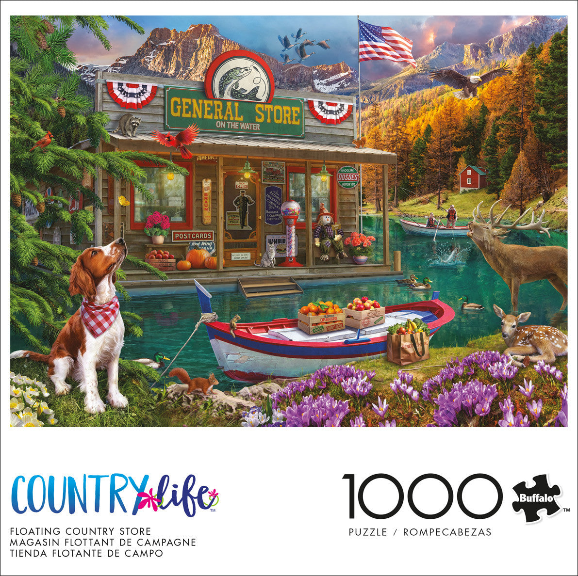 buffalo-games-country-life-floating-country-store-1000-teile-puzzle image 2