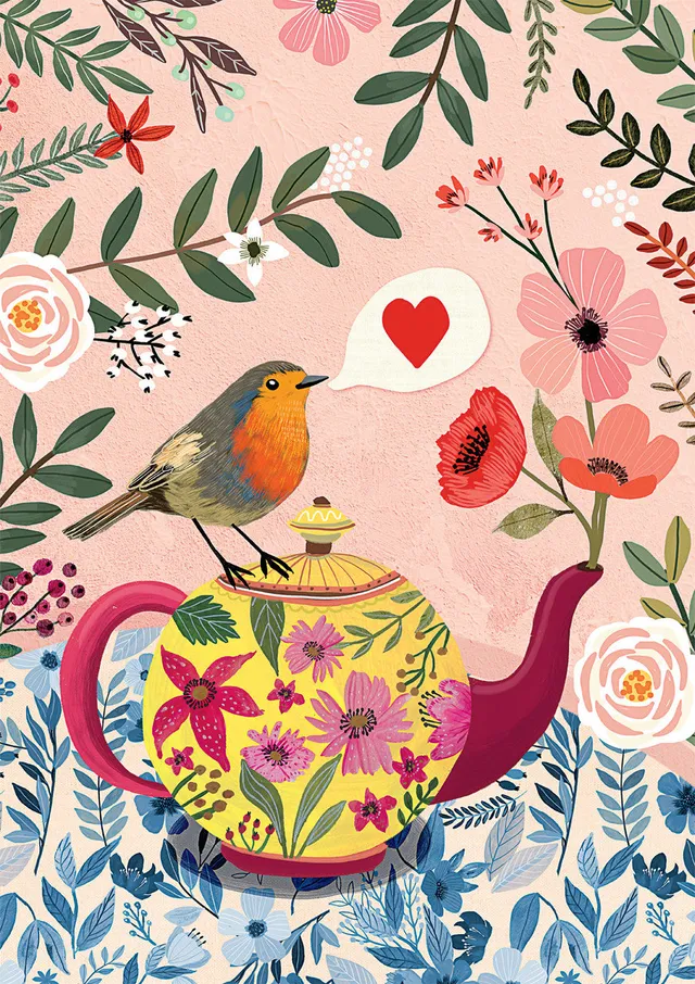 buffalo-games-mia-charro-love-bird-500-teile-puzzle-vogel image 1