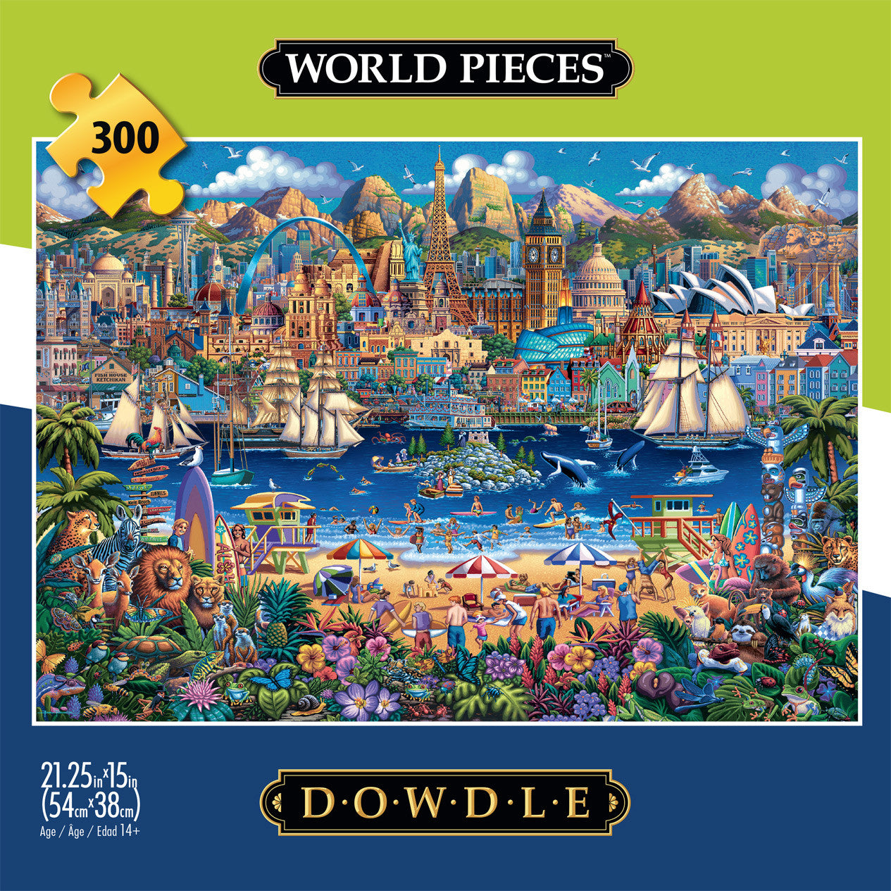 buffalo-games-eric-dowdle-world-pieces-puzzle-300-teile-collage image 3